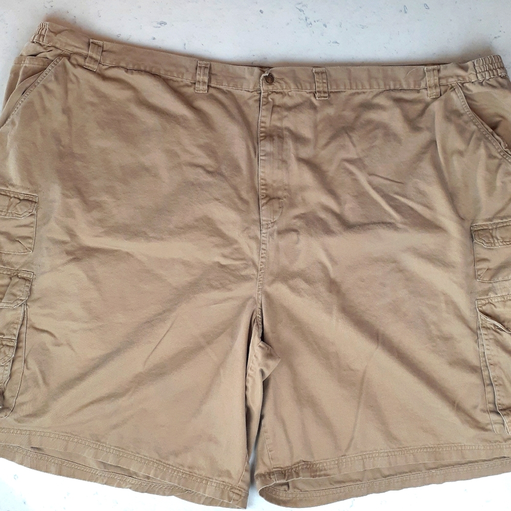 Boulder Creek 68 BIG khaki shorts, Big and Tall